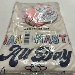 Girls justice pajamas. 16/18. Brand new in packaging.